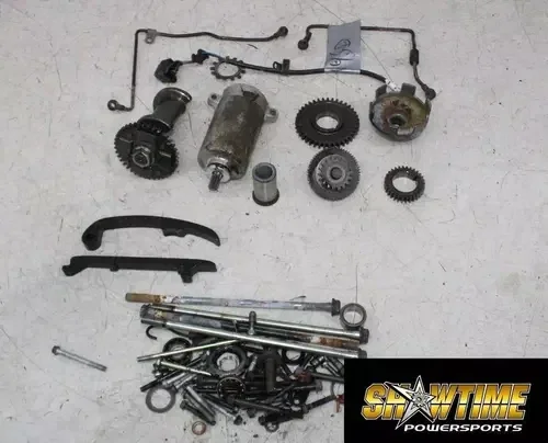 02 KAWASAKI BAYOU 220 KLF220 ENGINE MOTOR PARTS HARDWARE BOLTS STARTER GEARS