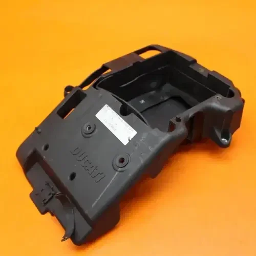 03-06 DUCATI 749 OEM REAR BACK TAIL UNDERTAIL BATTERY TRAY PLASTIC