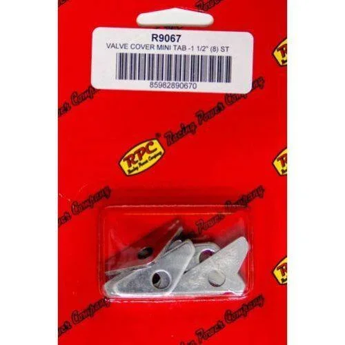 1-1/2″ Valve Cover Mini Tabs (Chrome) RPC R9067