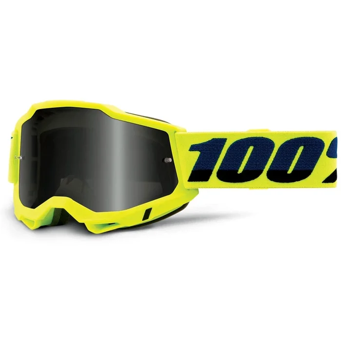 100% Accuri 2 – Sand – Fluorescent Yellow/Smoke 50020-00003