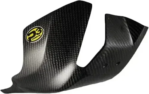 2017-2022 HUSQ P3 SKID PLATES CARBON FIBER/ PART# 301066-FR