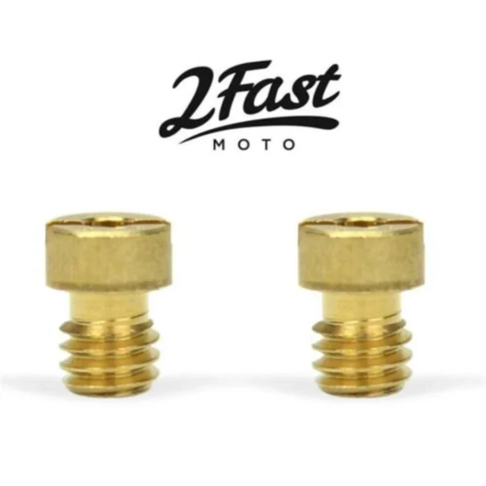 2FastMoto Keihin Round Main Jet #88 2 Pack For Honda Kawasaki Yamaha Keihin 99101-393