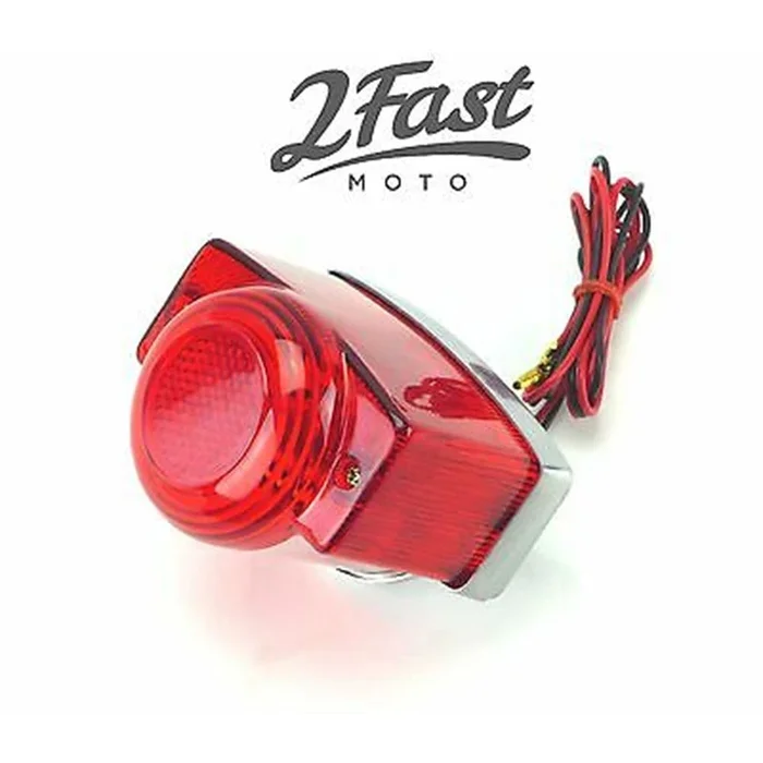 2FastMoto Taillight Assembly 6 Volt for Vintage Hondas From 59-67 [MPN: 33700-283-303]