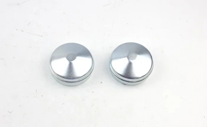 2x Fiat 500 595 Panda Punto Stilo Alfa Mito Rear Wheel Hub Grease Dust Caps 52mm