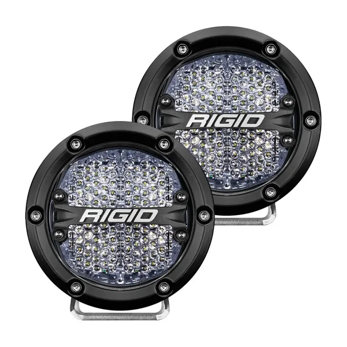 360-SERIES 4 ” LED LIGHT DIFFUSED BEAM PATTERN (WHITE BACKLIGHT)/PAIR