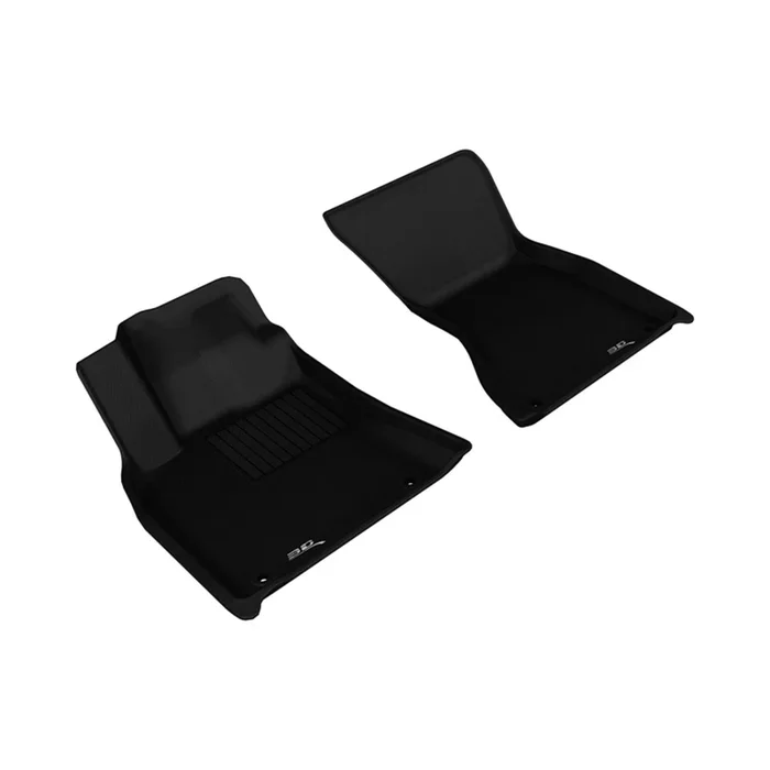 3D MAXpider Kagu 1st Row Floormat for 2014-2019 Porsche Macan – Black [MPN: L1PO01411509]