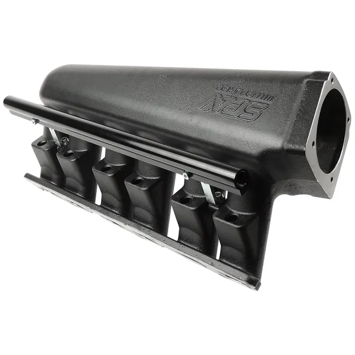 93-02 Supra 2JZ GTE intake manifold – 6 Injectors – Black