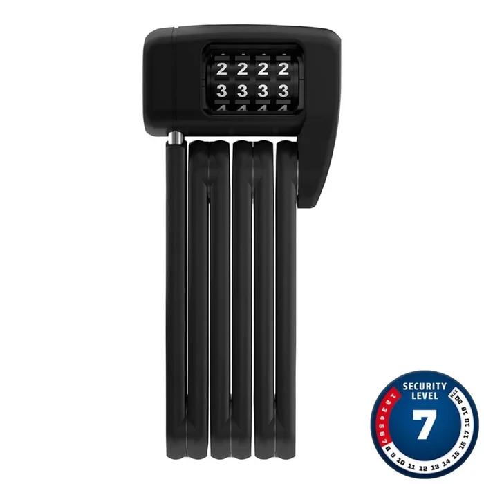 ABUS Bordo Lite Mini 6055C Folding Lock Combination – 60cm 5mm – Black [MPN: 62105]