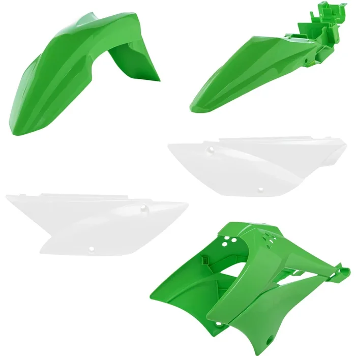 Acerbis Plastic Kit Original – White/Green [MPN: 2780500145]