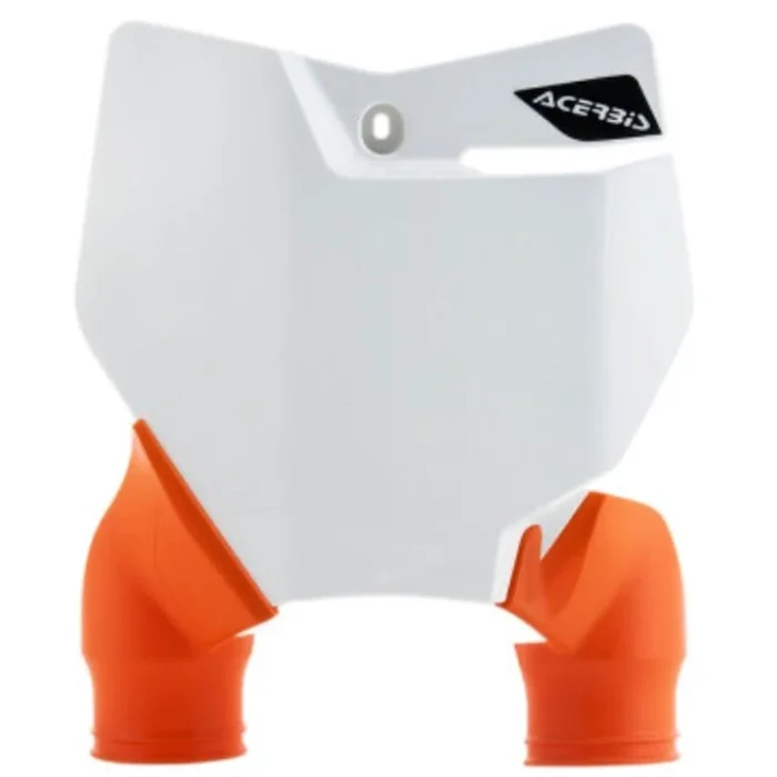 Acerbis Raptor Number Plate – White for KTM 2527420002