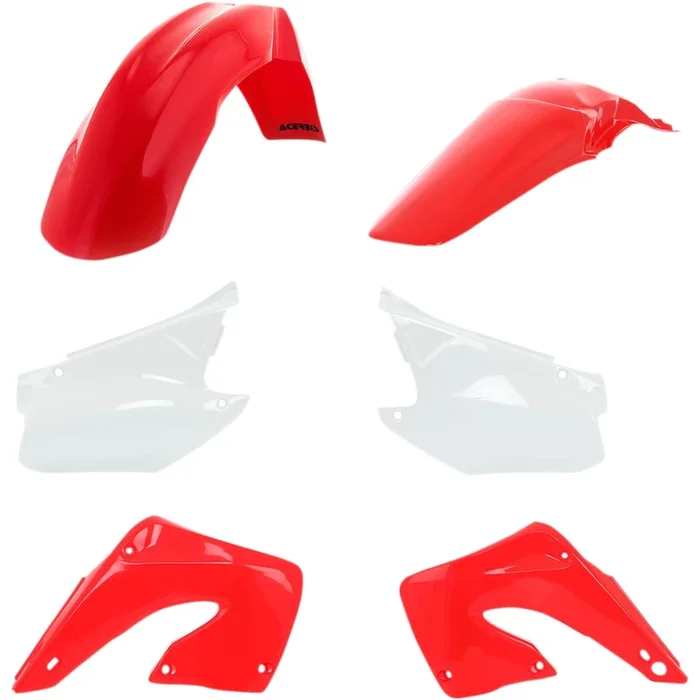 Acerbis Standard Replacement Plastic Body Kit – ’01 OE Red/White [MPN: 2071020242]