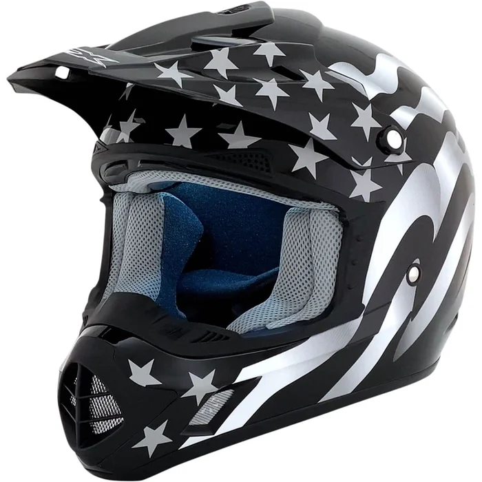AFX FX-17 Helmet – USA Flag – Stealth – 3XL [MPN: 0110-7629]