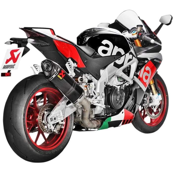 AKRAPOVIC 1811-2936 S-A10SO8-RC Slip-On Line Muffler Muffler – Carbon Fiber