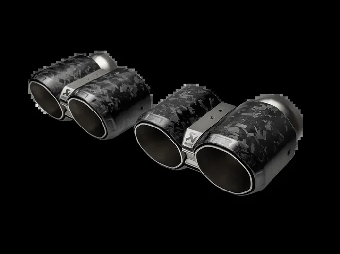 Akrapovic BMW M3 (G80, G81) OPF/GPF Tail Pipe Set Chopped Carbon TP-CT/73/CF