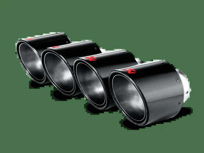 Akrapovic Chevrolet Corvette ZO6/ZR1 (C6) Tail pipe set Carbon,dia 115 mm TP-CT/1