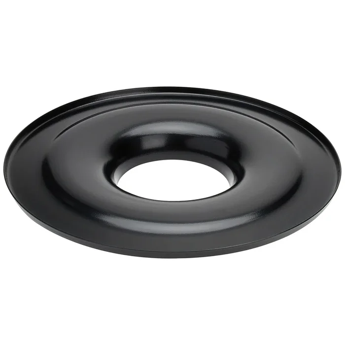 Allstar Performance Lightweight Air Cleaner Base – 14 in Round – 5-1/8 in Carb Flange – Black