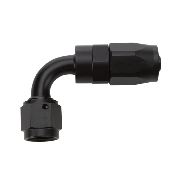 Allstar Performance Reusable Hose End – Black – 90 Deg Elbow -10 AN