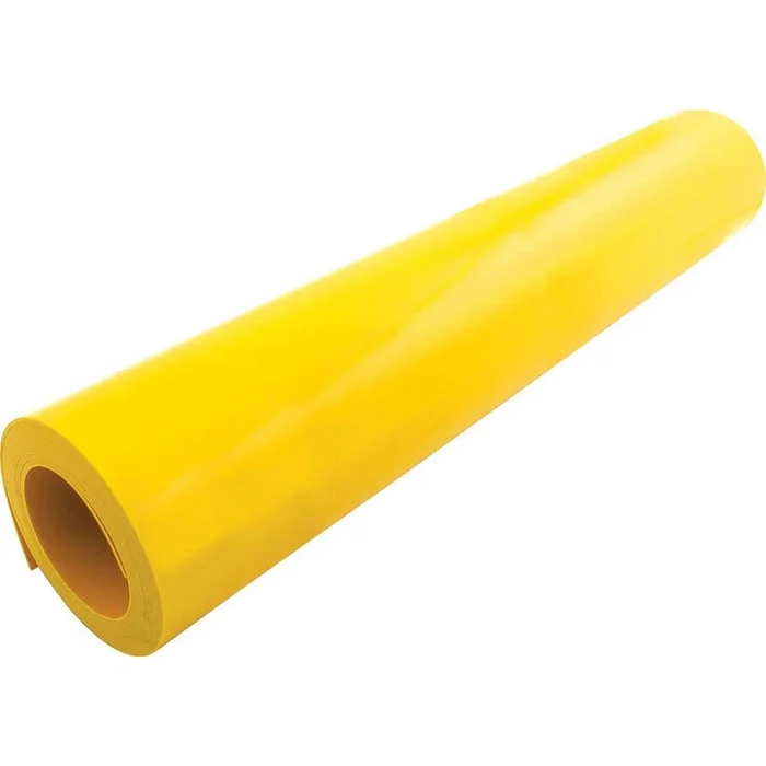 Allstar Performance Rolled Plastic – Yellow – 25 Ft.