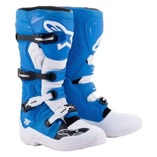 Alpinestars Tech 5 MX Boots – Blue/White – Size 13
