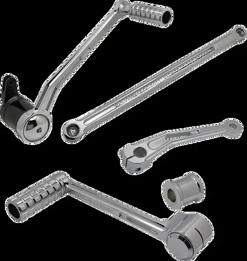 ARLEN NESS Deep Cut Foot Control Kit Fits w/ Heel/Toe Shifter – Chrome 420-107