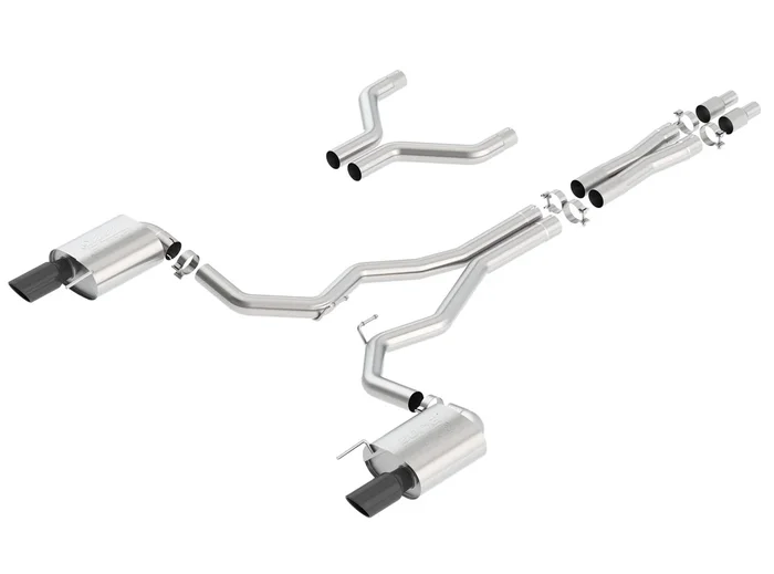 ATAK 3 ” Cat-Back Exhaust for Mustang 5.0L GT 2015-17 | #140630BC | Borla