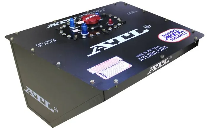 ATL Black Widow Series Fuel Cell – Dirt Late Model / Modified – 16 Gallon – 21.25 x 24 x 15 – Black – FIA FT3