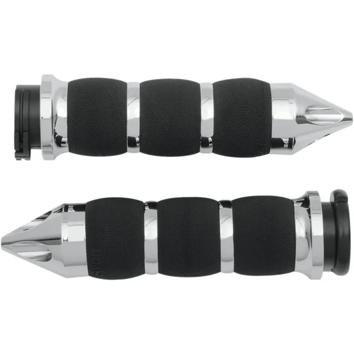 AVON GRIPS 0630-1224 AIR-90-CH-SPK Spike Air Cushioned Grips Grips – Spike Air – Cushioned – Chrome