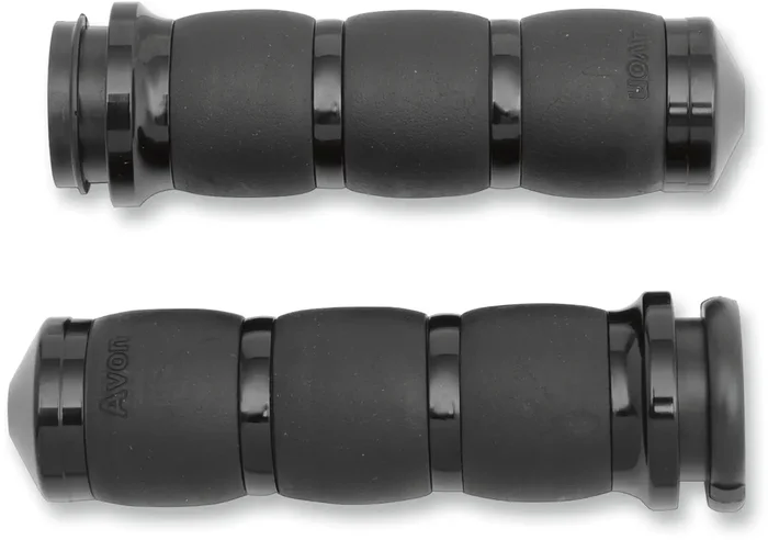 Avon grips 3-Ring Velvet Air Grips – TBW – Black Harley Davidson