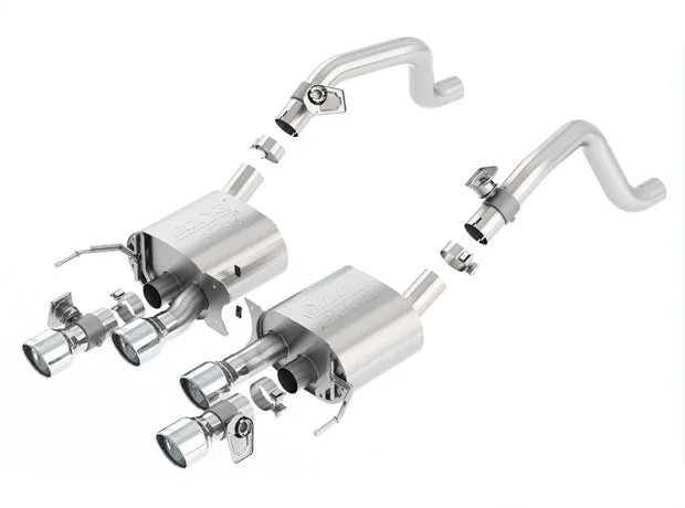 Axle-Back ATAK Exhaust CORVETTE C7 2014-17 #11875 | Borla