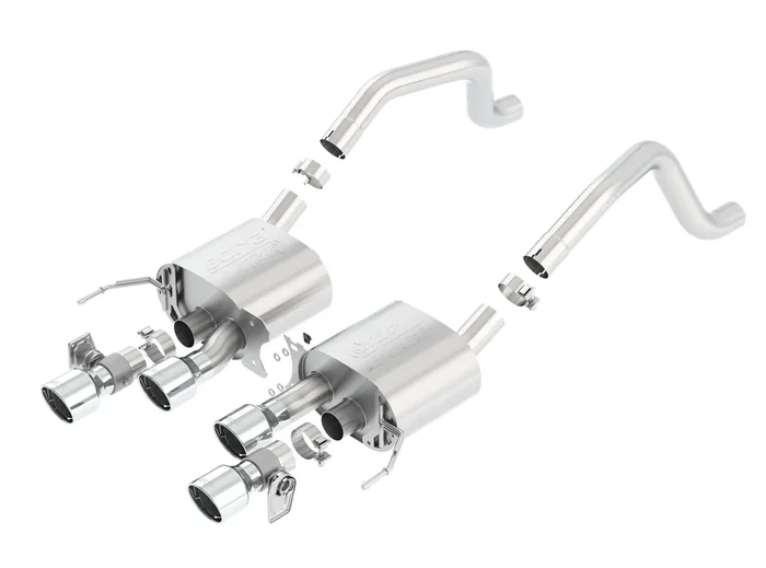 Axle-Back ATAK Exhaust CORVETTE C7 Z06 2015 #11903 | Borla
