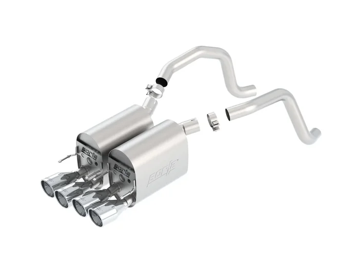 Axle-Back S-Type II Exhaust CORVETTE C6 2005-08 #11815 | Borla