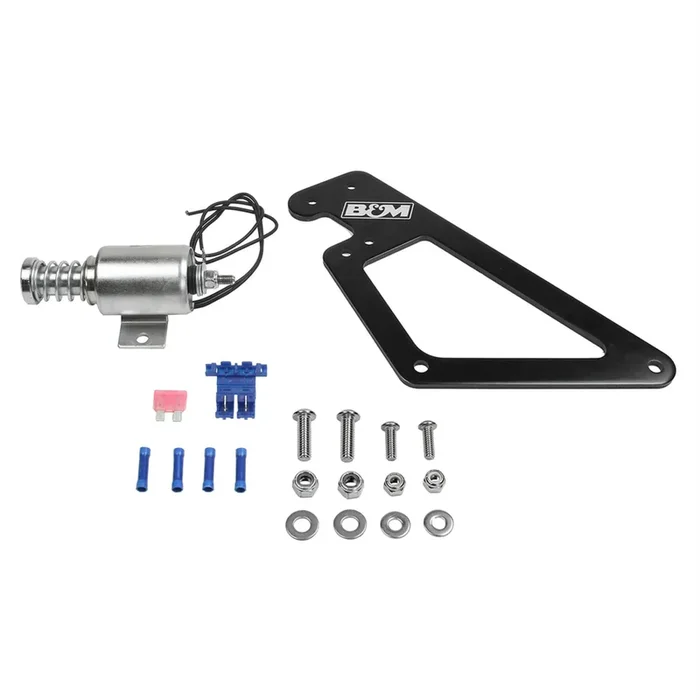 B&M Shifter Solenoid Kit – Bracket/Hardware – Stainless