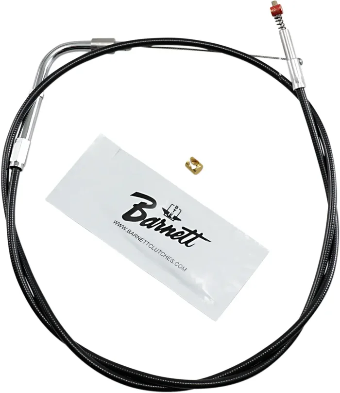 Barnett Black Vinyl Idle Cable For Harley Softail 2001-2015