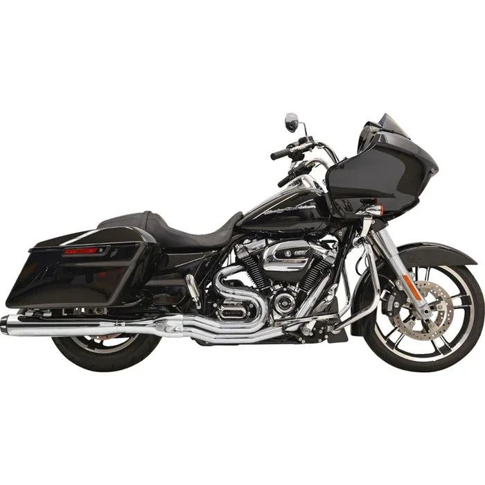 Bassani Manufacturing 2-into-1 High Performance Exhaust System – 49-State – Chrome [MPN: 1F58RE]