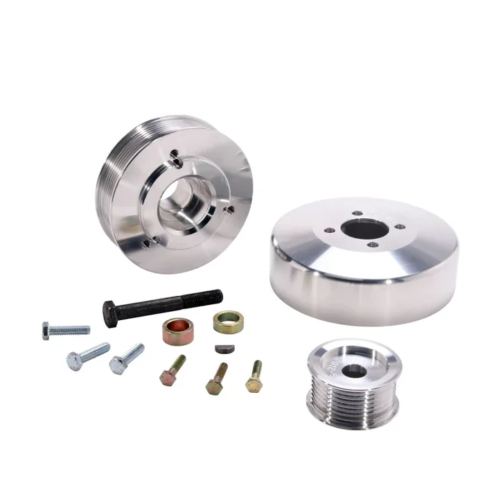 BBK 3 Piece Aluminum Pulley Kit – 97-03 Ford 4.6/5.4L