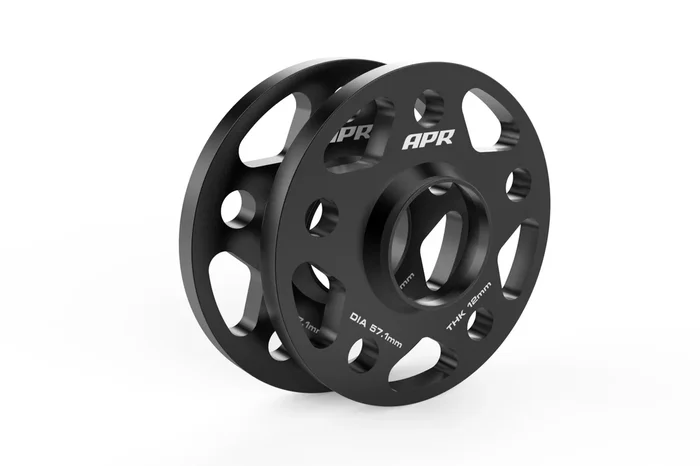 Black Spacers Set (with Lug Bolts) for VAG Vehicles 1996-2023 | #MS100158 | APR
