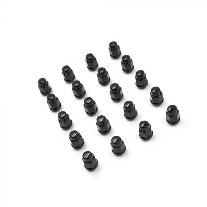 Black Wheel Nut Kit for Ford Mustang 2015-23 | #56K548BLK | Coyote Accessories