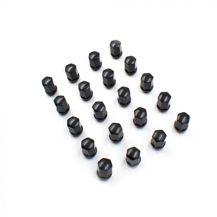 Black Wheel Nut Kit for Mustang 2015-23 | #53K548BLK | Coyote Accessories