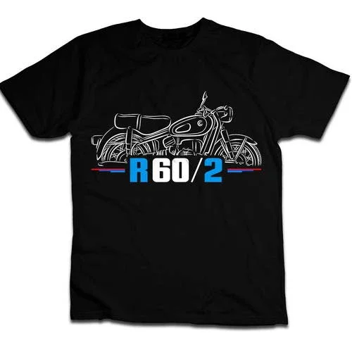 BMW R60-2 1956-1969 T-Shirt, Motorcycle Tee Shirt for Riders, S-5XL