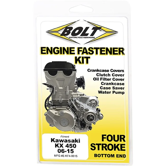 Bolt MC Hardware Engine Fastener Kit For Suzuki RMZ E-RF2-0709