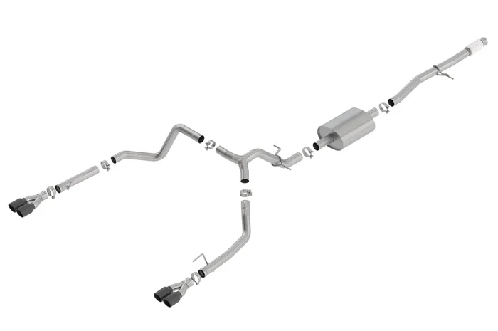 Borla Cat Back Exhaust System S-Type For CHEVROLET SILVERADO 1500 CUSTOM 5.3L 140770BC