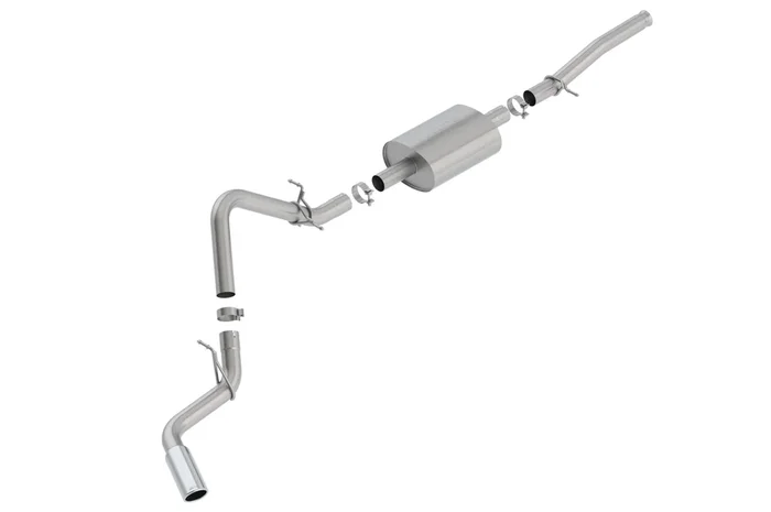 Borla Cat Back Exhaust System S-Type For CHEVROLET SILVERADO 1500 WT 5.3L 140805