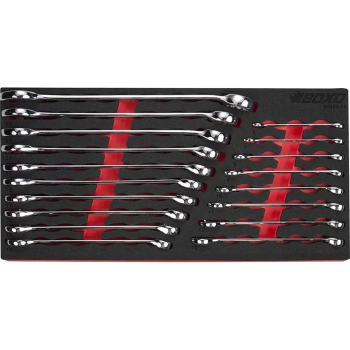 BOXO 18Pc Combination Spanner Set (6mm to 24mm)