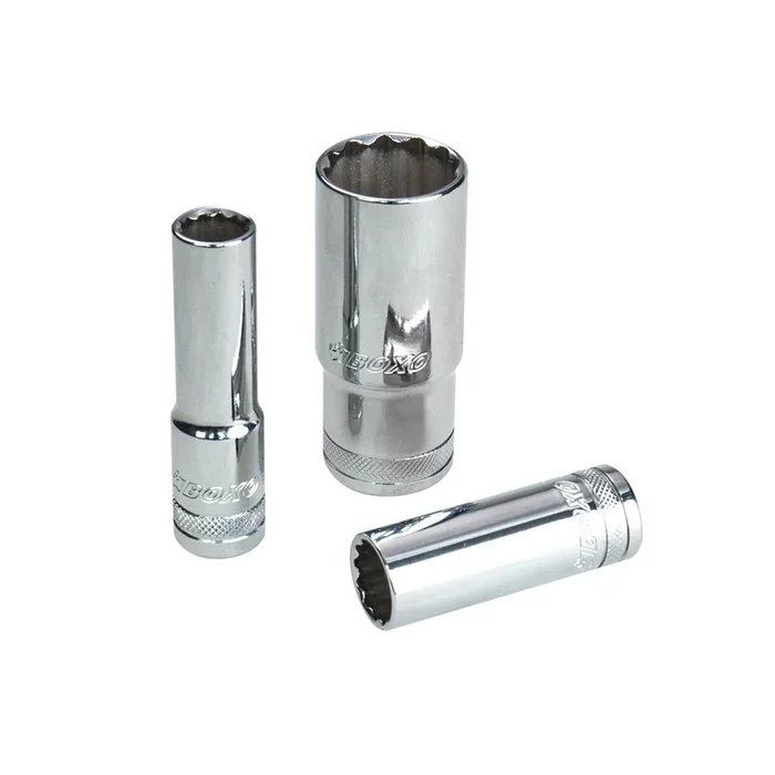 BOXO 3/8 ” 12PT Deep Socket – Imperial Sizes