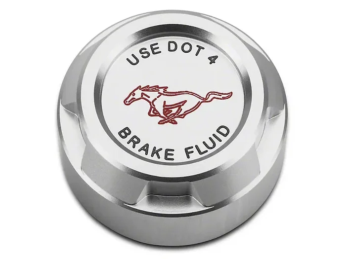 Brake Master Cylinder Cap Satin for Mustang 2015-23 | #FR3Z-2162-BL | Drake Muscle Cars