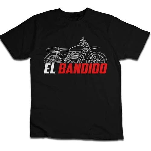 Bultaco El Bandido 350 1968-1971 T-Shirt, Motorcycle Tee for Riders