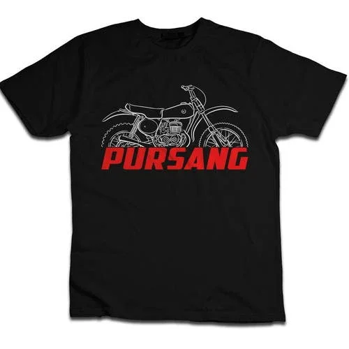 Bultaco Pursang Mk9 125 200 250 370 1976 T-Shirt, Motorcycle Tee for Riders