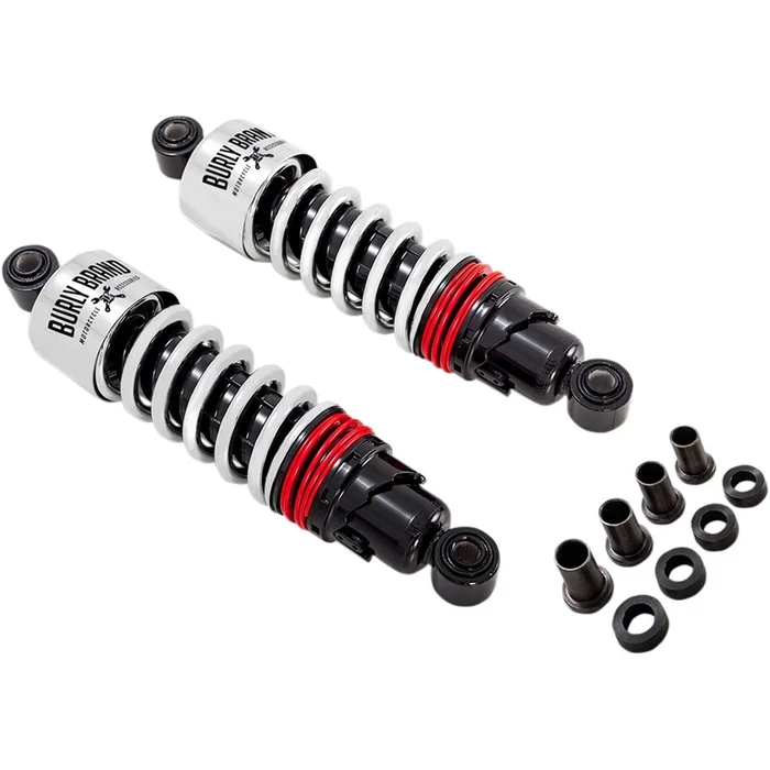 Burly Brand Slammer Plus Shocks – Chrome – FXD B28-1207