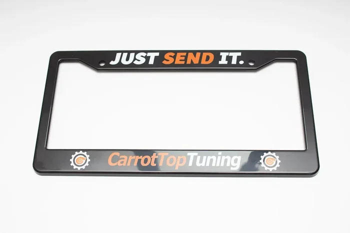 Carrot Top Tuning – License Plate Frame
