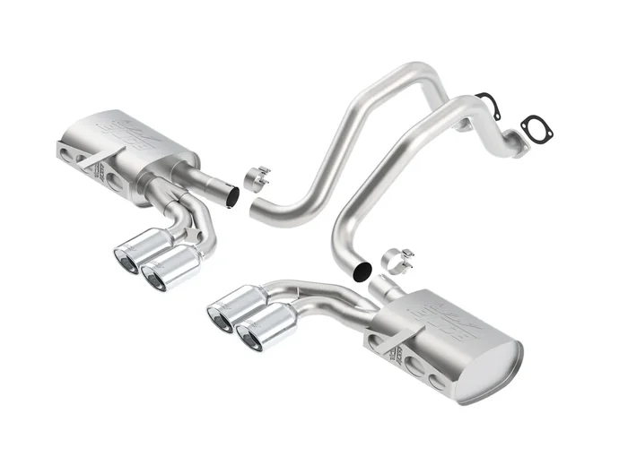 Cat-Back ATAK Exhaust CORVETTE C5/ZO6 1997-04 #140428 | Borla